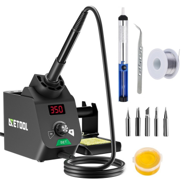 60W 500℃ Digital Soldering Iron Station (High Quality) Adjustable Temperature ATETOOL AE689A in BD, Bangladesh by BDTronics