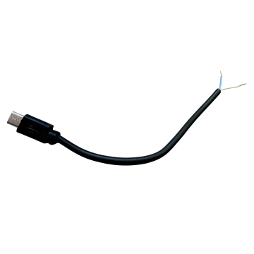 Micro USB Male Connector with Cable Charging Port 100mm Pigtail Cable in BD, Bangladesh by BDTronics