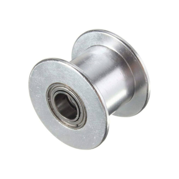 GT2 Idler Pulley Without Teeth 5mm Bore for 10mm Belt Width Aluminium Timing Pulley for 3D Printers in BD, Bangladesh by BDTronics