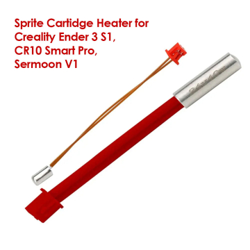 Creality Sprite Cartridge Heater 24V 40W + Thermistor NTC100K High Temperature 300℃ for Creality Ender 3 S1, CR10 Smart Pro 3D Printer Parts in BD, Bangladesh by BDTronics