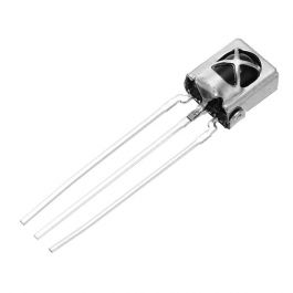 2x Universal IR Infrared Receiver with Metal case TL1838 VS1838B 1838 38Khz 