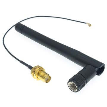 2.4Ghz 3dB WiFi Antenna with SMA IPX Connector for ESP32 ESP32-CAM Module