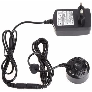 24V Color Changing Ultrasonic Mist Maker Fogger Humidifier