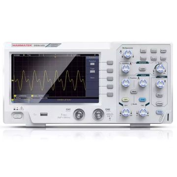 HANMATEK DOS1102 110mhz 2-Channel 1Gs/S Digital Storage Oscilloscope