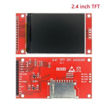 TFT Display 2.4 inch IPS SPI HD 65K TFT Full Color LCD Module ST7789V Drive IC for Arduino