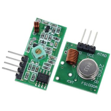 433MHz RF Transmitter Receiver Pair