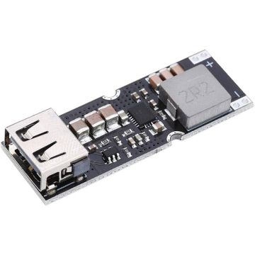 24W Quick Charge Module TPS61088 3.2V 3.7V 4.2V to 5V 9V 12V Lithium Battery Boost Fast Charger Module for Phone for QC Fast Charging 