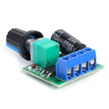 4.5V to 35V 5A 90W PWM Adjustable DC Motor Speed Controller Regulator