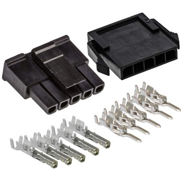5 Pin Molex MALE FEMALE Connector