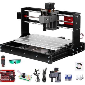 CNC 3018 PRO 3 Axis Milling Machine PCB Wood Acrylic Soft Aluminium Router with ER11 Collet Chuck