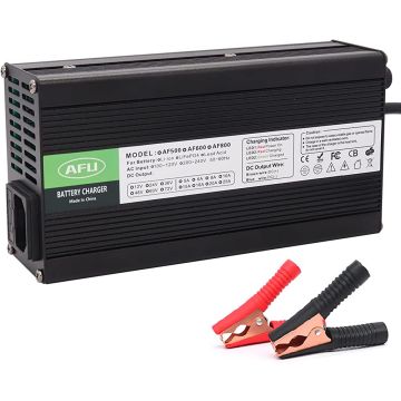 Industrial Grade 16S 10A LiFePO4 Battery Charger Aluminium Casing