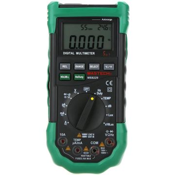 Mastech MS8229 Digital Multimeter 5 in 1
