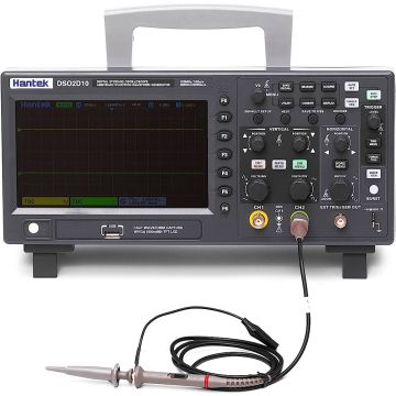 Hantek DSO2D10 100MHz 2 Channels 1Gs/S Digital Storage Oscilloscope Waveform Signal Generator