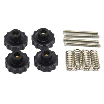 Heated Bed Platform Leveling Spring M3 Hand Screw Nuts Set Knob for 3D Printer