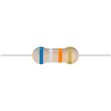 68K Ohm 1/4W Resistor