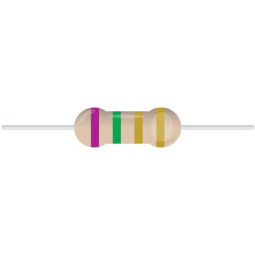 7.5 Ohm 1/4W Resistor