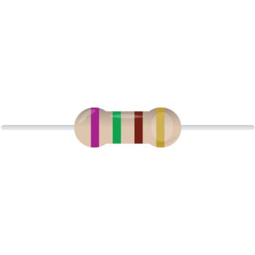750 Ohm 1/4W Resistor