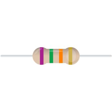 75K Ohm 1/4W Resistor