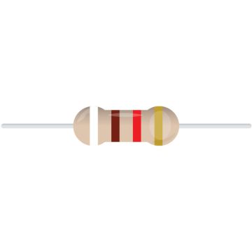 9.1K Ohm 1/4W Resistor