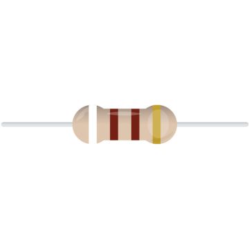 910 Ohm 1/4W Resistor