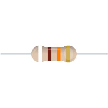 91K Ohm 1/4W Resistor