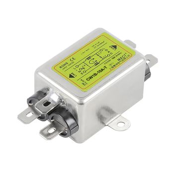 EMI Filter Anti-interference AC 115V 230V 10A Single-Phase Power Supply Filter