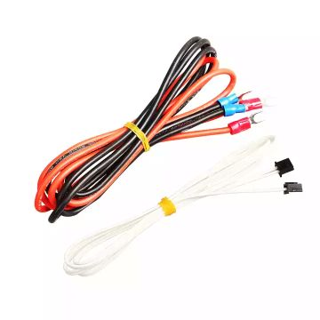 High Temperature Flexible Silicone Cable and Connector for MK3 Upgraded Aluminium Heat Bed