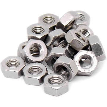 M8 Stainless Steel Hex Nut for 1.25mm Metric Threaded Rod
