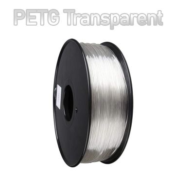 PETG Transparent 1KG 1.75mm Hello3D High Quality Filament for 3D Printer