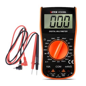 VICTOR VC830L Digital Multimeter 1999 Counts