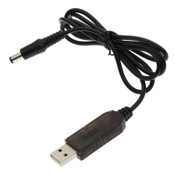 USB Power Boost Cable DC 5V to DC 12V 9V 5V Step Up Module USB to Barrel Plug Converter