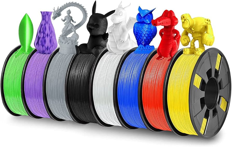 Different types of filaments and their usage in 3D Printing
