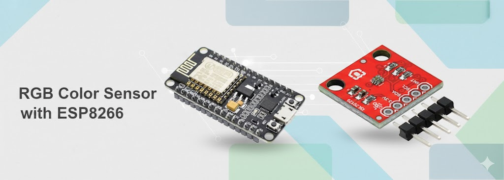 Tutorial: How to use ISL29125 RGB Color Sensor with ESP8266