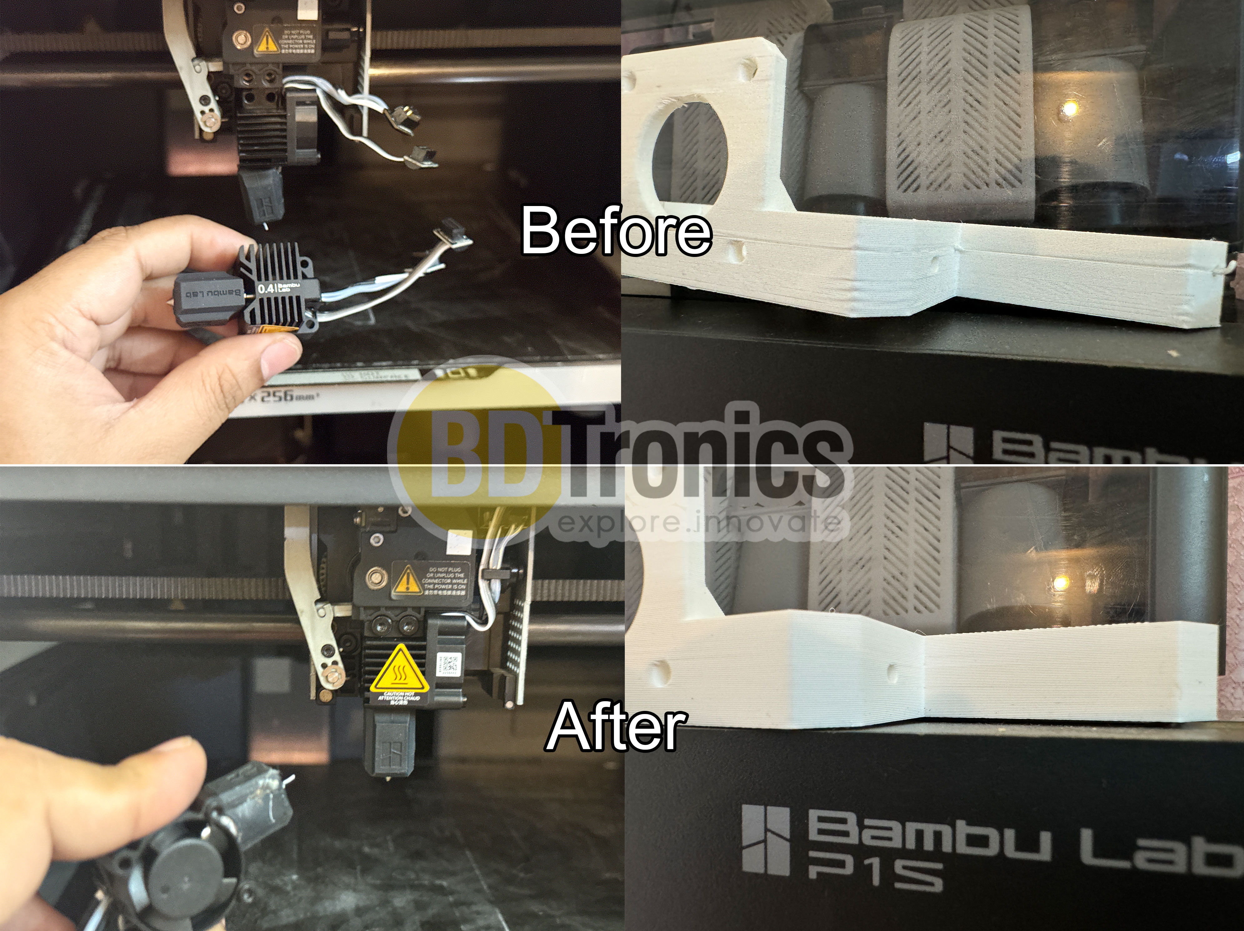 Bambu Lab 3D Printer Quality Issue Fix & Professional Servicing
