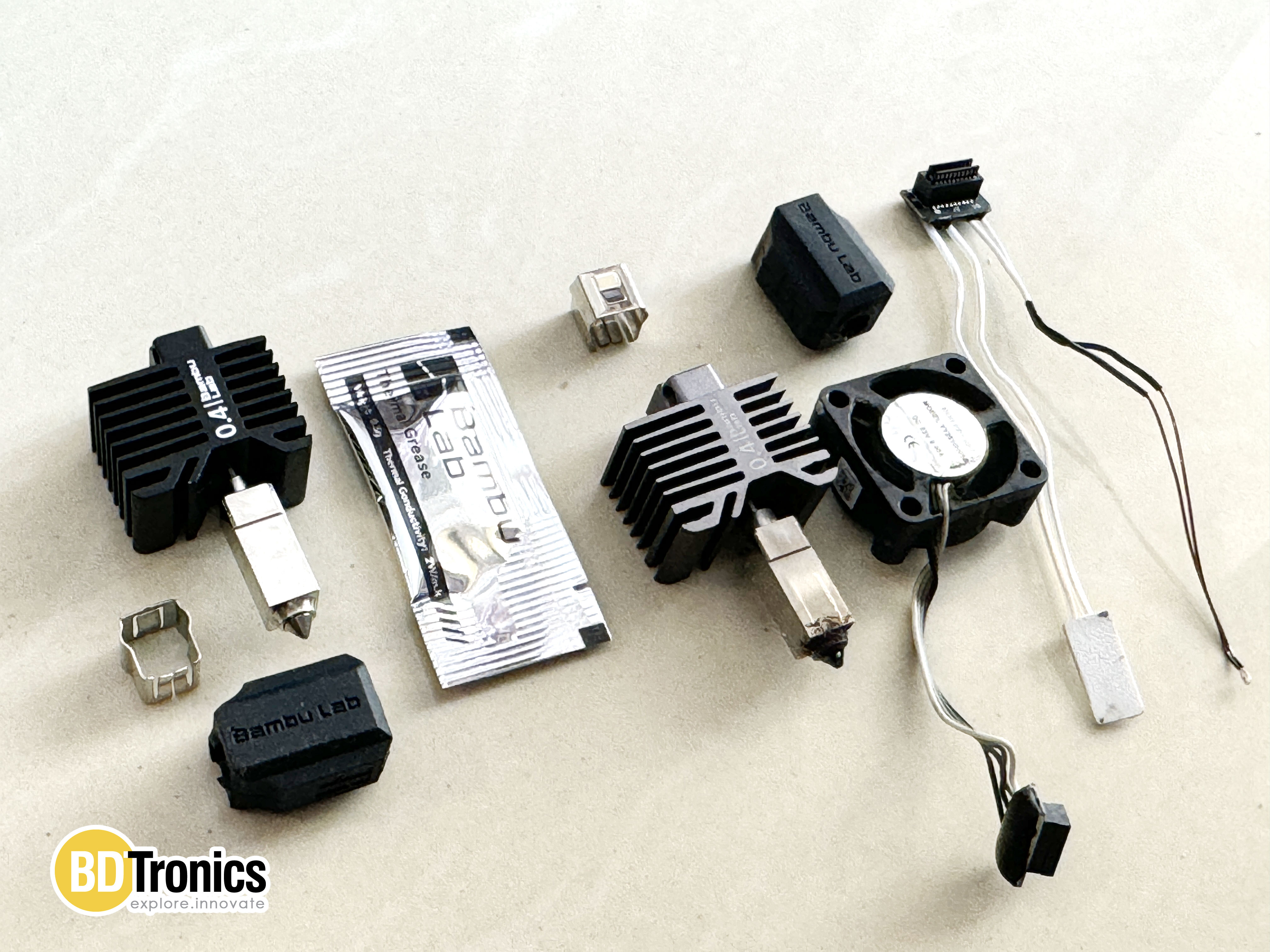 Another Bambu Lab 3D Printer Servicing and Hotend Upgrade
