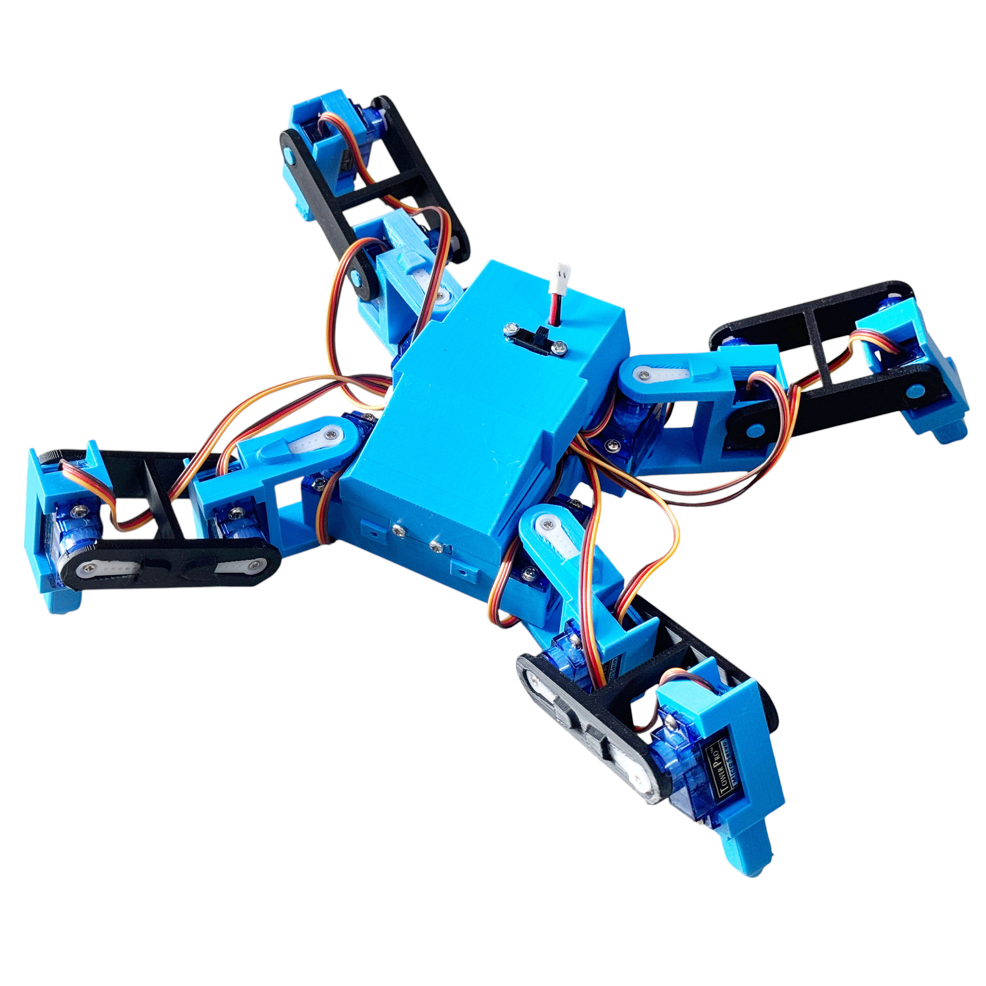 12 DOF Quadruped Spider Robot (ESP32 Arduino Programmable) with